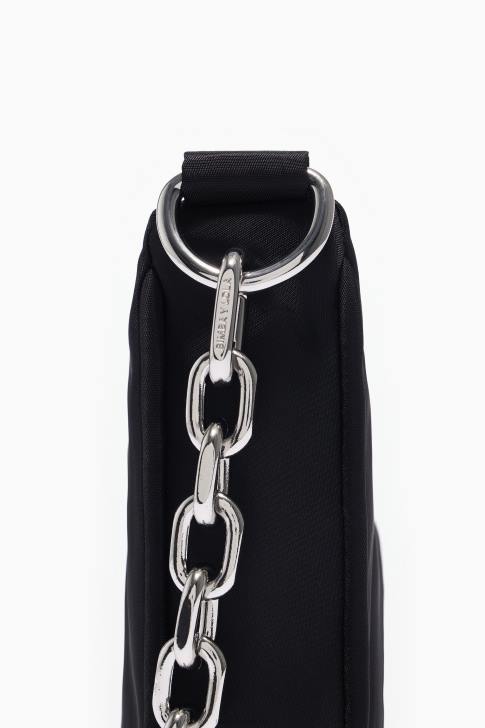 Bimba Y Lola найлонова лунна чанта черен аксесоари 28R6R99