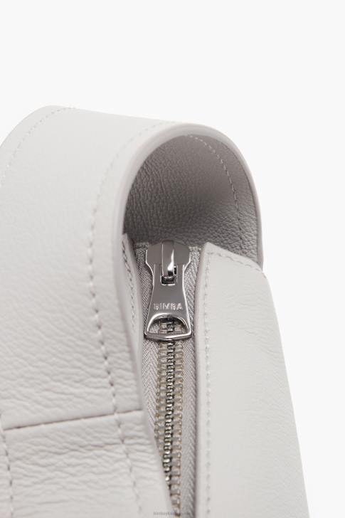 Bimba Y Lola кожена чанта hobo сиво аксесоари 28R6R50