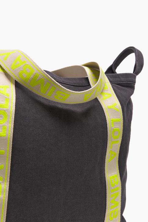 Bimba Y Lola пазарска чанта антрацит аксесоари 28R6R116