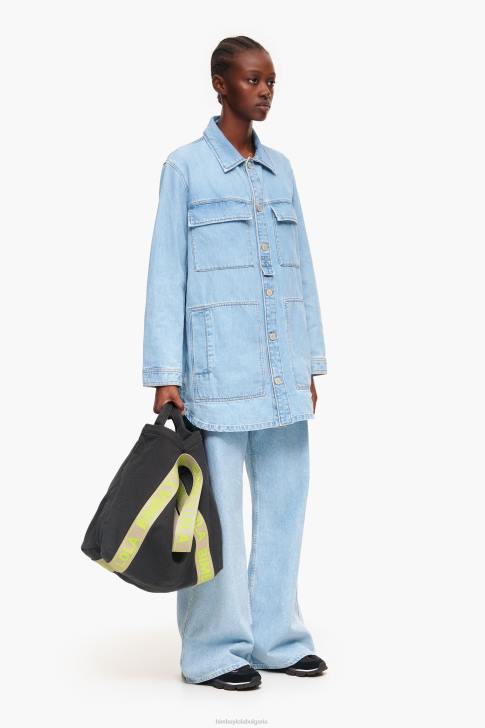 Bimba Y Lola пазарска чанта антрацит аксесоари 28R6R116