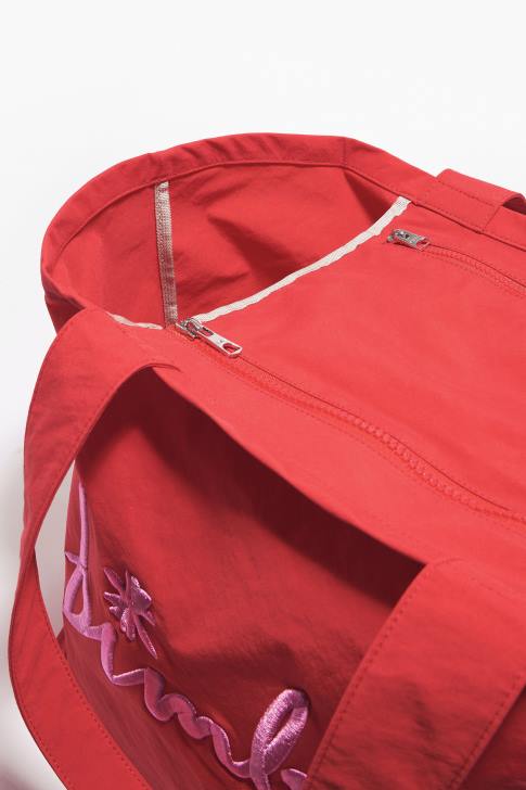 Bimba Y Lola найлонова пазарска чанта червен аксесоари 28R6R123