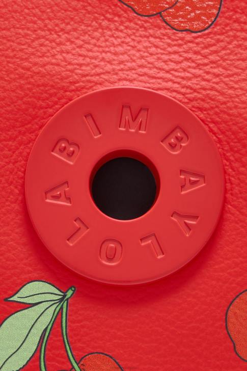 Bimba Y Lola чанта през рамо с принт на череши червен аксесоари 28R6R149