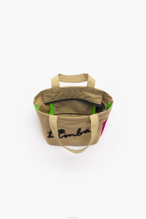 Bimba Y Lola найлонова трапецовидна мини чанта естествено аксесоари 28R6R156