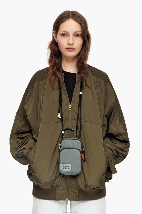 Bimba Y Lola найлонова мини чанта аквамарин аксесоари 28R6R161