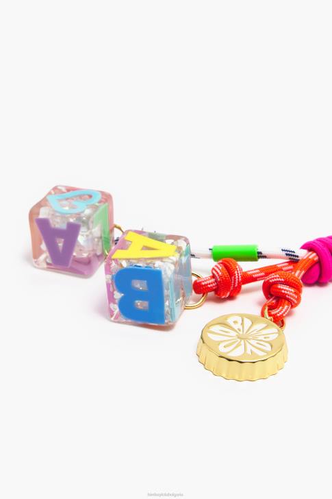 Bimba Y Lola ключодържател със зарове прозрачен аксесоари 28R6R945