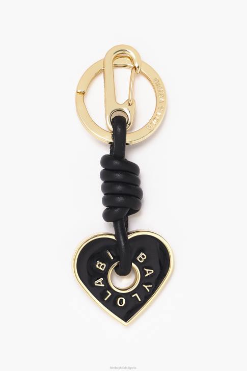 Bimba Y Lola ключодържател сърце черен аксесоари 28R6R954
