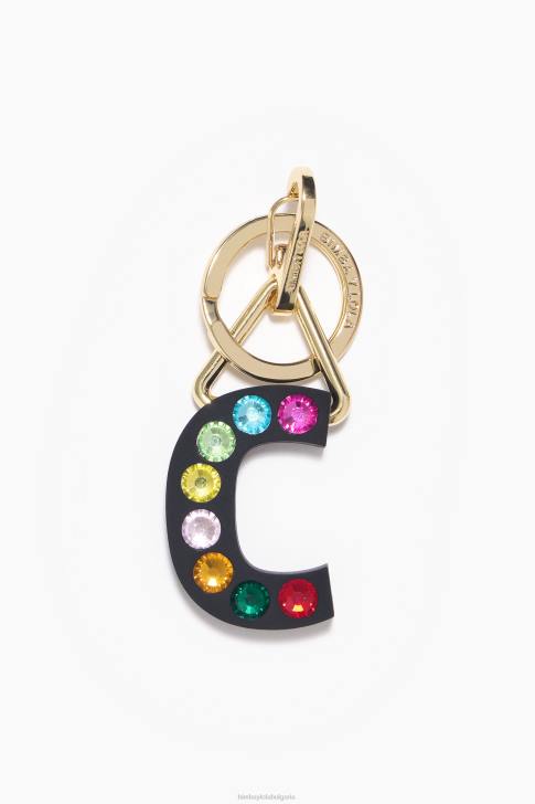 Bimba Y Lola буква силиконов ключодържател ° С аксесоари 28R6R958