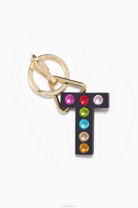 Bimba Y Lola буква силиконов ключодържател T аксесоари 28R6R1190