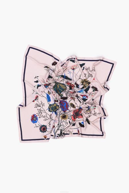 Bimba Y Lola лек флорален шал аксесоари сиво 28R6R607