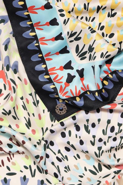 Bimba Y Lola цветен шал бяло аксесоари 28R6R623