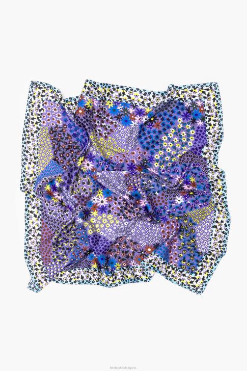 Bimba Y Lola флорален шал люляк аксесоари 28R6R630