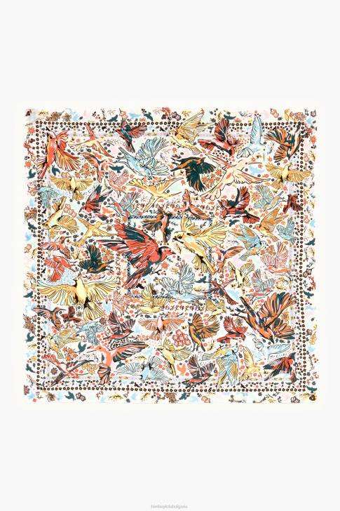 Bimba Y Lola шал за птици мръсно бял аксесоари 28R6R634