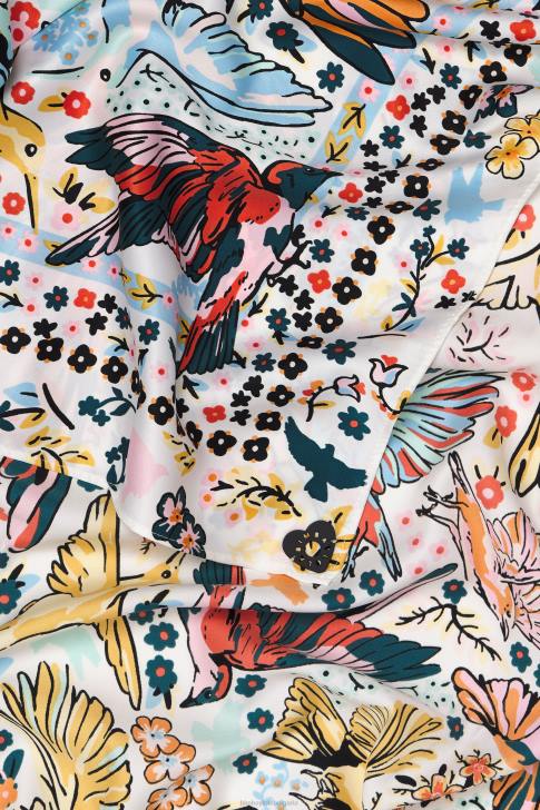 Bimba Y Lola шал за птици мръсно бял аксесоари 28R6R634