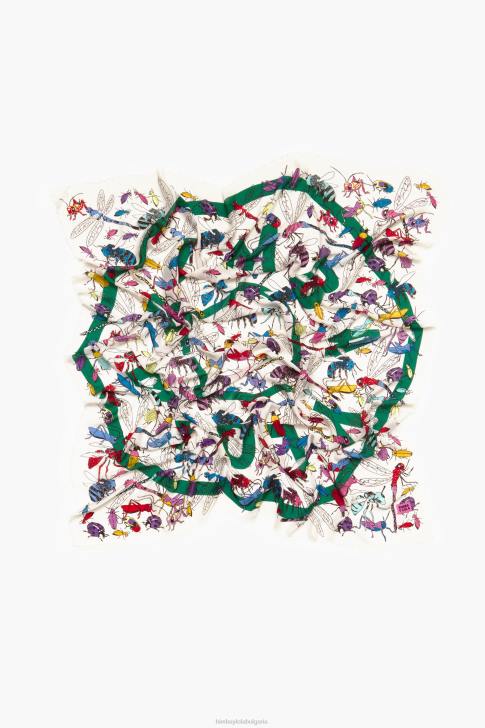 Bimba Y Lola насекоми и лого шал мръсно бял аксесоари 28R6R641