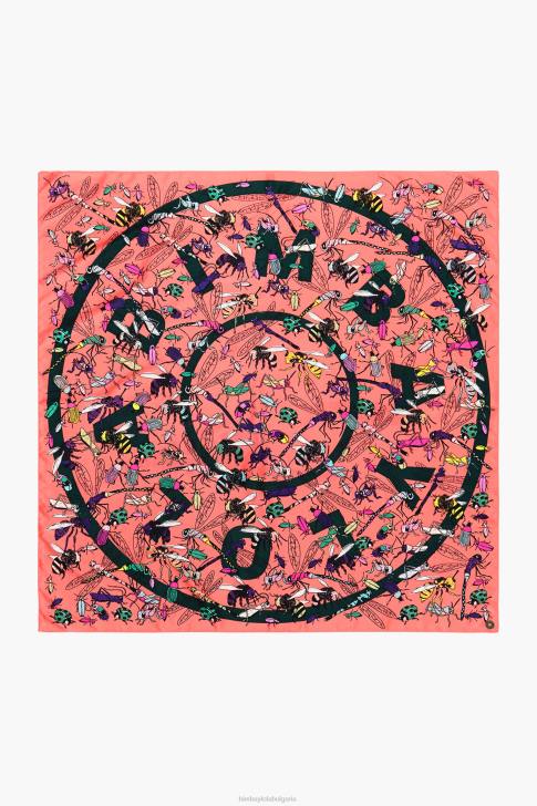 Bimba Y Lola насекоми и лого шал корал аксесоари 28R6R642