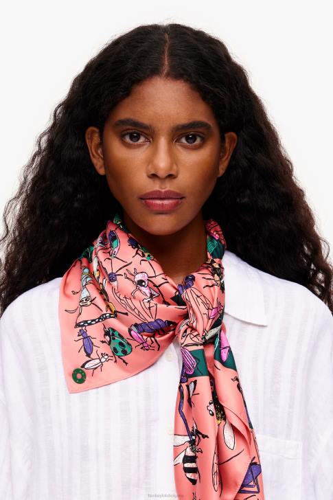 Bimba Y Lola насекоми и лого шал корал аксесоари 28R6R642