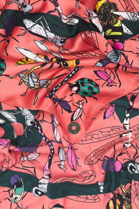 Bimba Y Lola насекоми и лого шал корал аксесоари 28R6R642