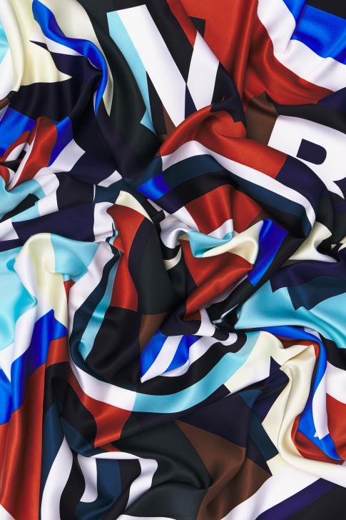 Bimba Y Lola шал с геометрично лого червен аксесоари 28R6R644