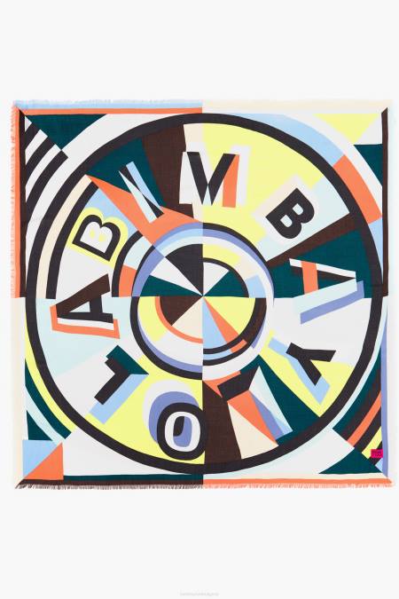 Bimba Y Lola шал с геометрично лого аксесоари жълто 28R6R645