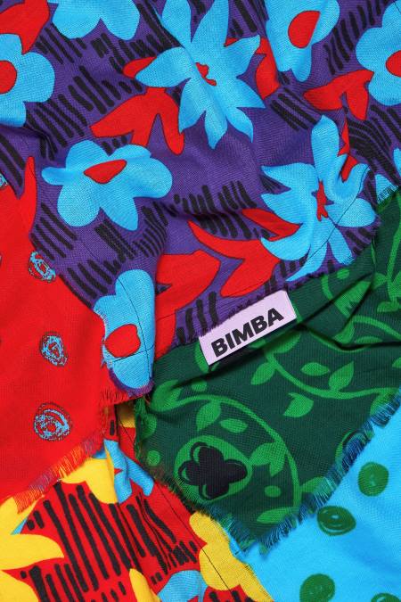 Bimba Y Lola пачуърк шал аксесоари черен 28R6R651