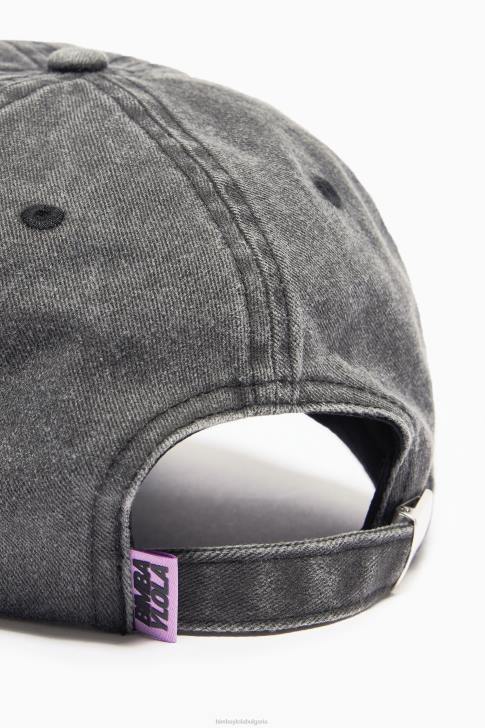 Bimba Y Lola памучна шапка черен аксесоари 28R6R857