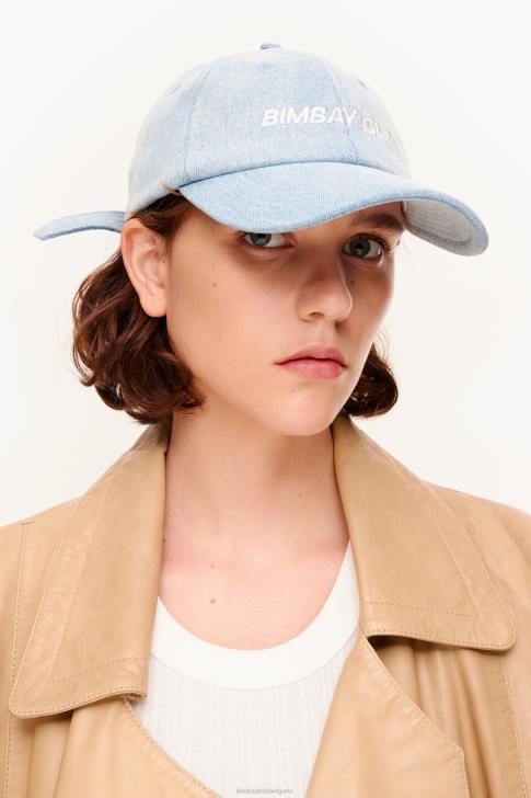 Bimba Y Lola капачка с лого дънков плат аксесоари 28R6R869