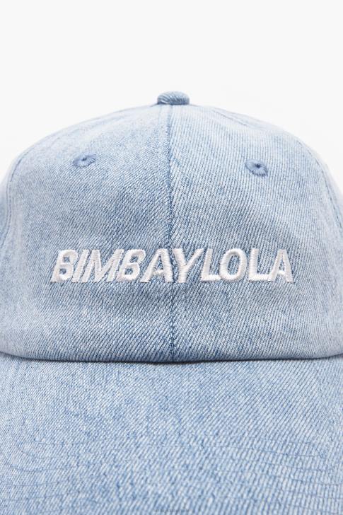 Bimba Y Lola капачка с лого дънков плат аксесоари 28R6R869