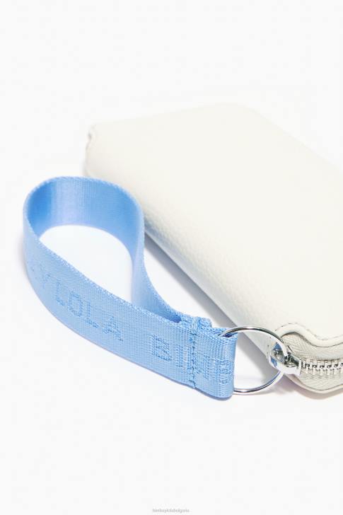 Bimba Y Lola кожен портфейл бяло аксесоари 28R6R1067