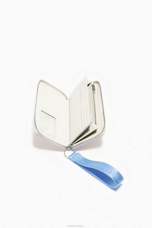 Bimba Y Lola кожен портфейл бяло аксесоари 28R6R1067