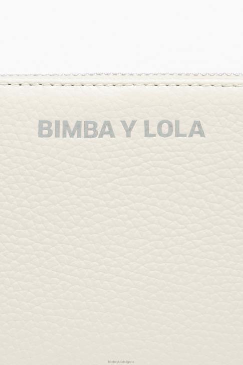 Bimba Y Lola кожен портфейл бяло аксесоари 28R6R1067