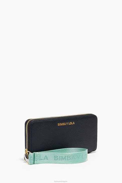 Bimba Y Lola кожен портфейл черен аксесоари 28R6R1068