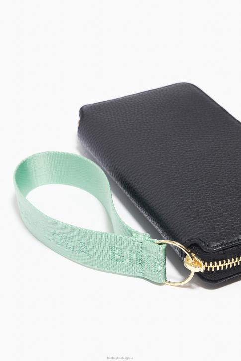 Bimba Y Lola кожен портфейл черен аксесоари 28R6R1068