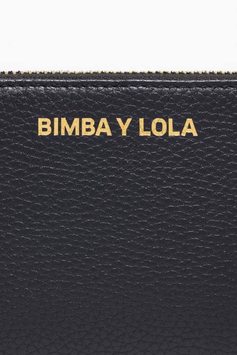 Bimba Y Lola кожен портфейл черен аксесоари 28R6R1068