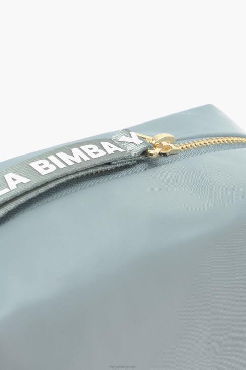 Bimba Y Lola найлонов правоъгълен куфар за гримове аквамарин аксесоари 28R6R1093