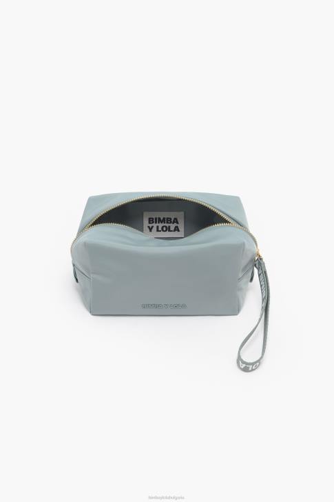Bimba Y Lola найлонов правоъгълен куфар за гримове аквамарин аксесоари 28R6R1093
