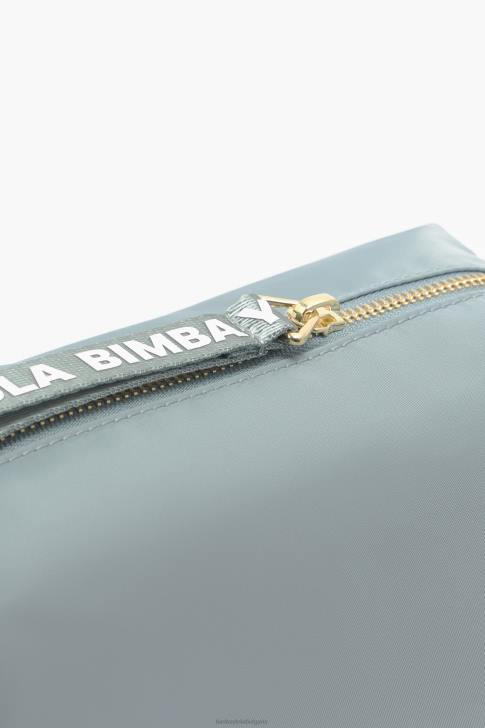 Bimba Y Lola найлонов правоъгълен куфар за гримове аквамарин аксесоари 28R6R1094