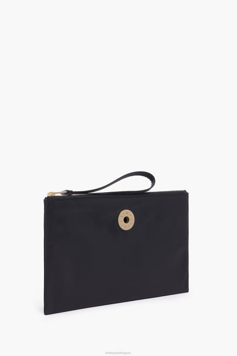 Bimba Y Lola найлонов плосък калъф за гримове черен аксесоари 28R6R1097