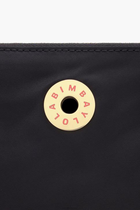 Bimba Y Lola найлонов плосък калъф за гримове черен аксесоари 28R6R1097