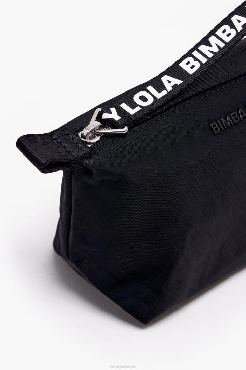 Bimba Y Lola найлонов трапецовиден калъф за грим черен аксесоари 28R6R1114
