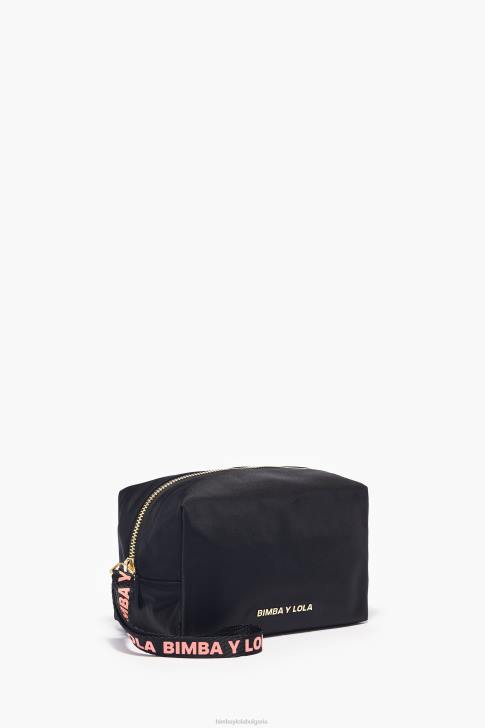 Bimba Y Lola найлонов правоъгълен куфар за гримове черен аксесоари 28R6R1117