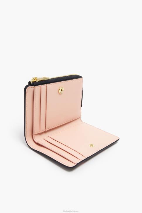 Bimba Y Lola кожена чанта с малки сърца черен аксесоари 28R6R1002