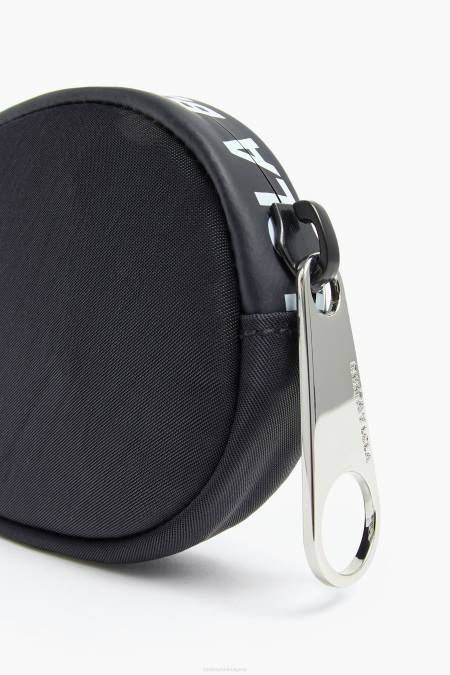 Bimba Y Lola найлоново овално портмоне за монети аксесоари черен 28R6R1014