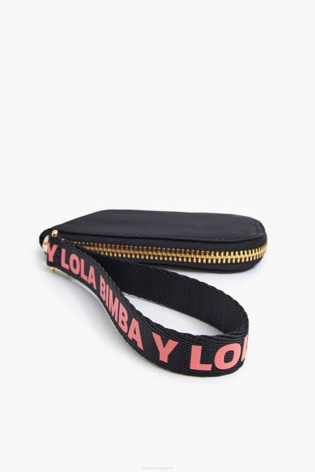 Bimba Y Lola найлоново извито портмоне за монети аксесоари черен 28R6R1020