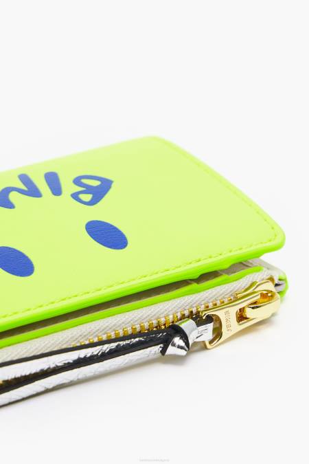 Bimba Y Lola кожена чанта аксесоари неоново жълто 28R6R1035