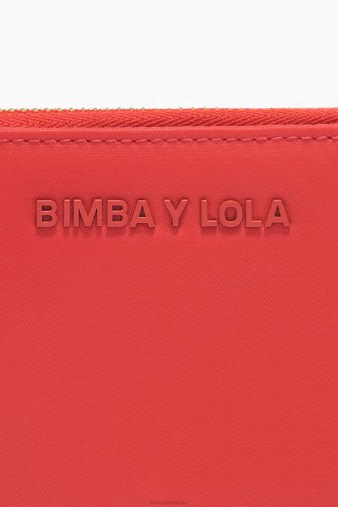 Bimba Y Lola найлонова чанта с капак червен аксесоари 28R6R1057