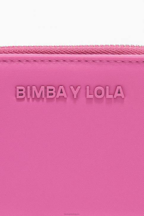 Bimba Y Lola найлонова чанта с капак розово аксесоари 28R6R1059