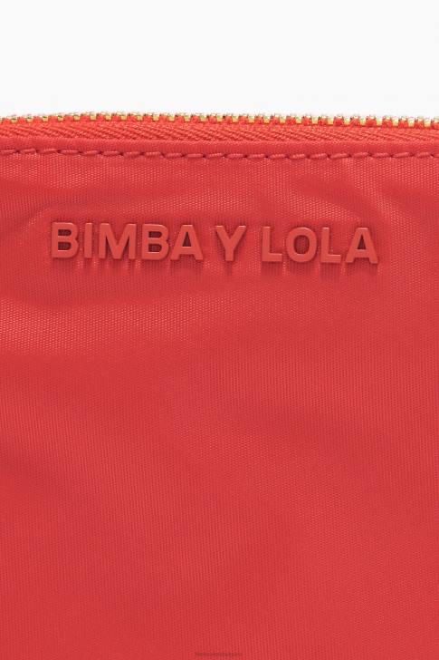 Bimba Y Lola найлоново извито портмоне за монети червен аксесоари 28R6R1064