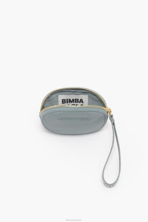 Bimba Y Lola найлоново овално портмоне за монети аквамарин аксесоари 28R6R976