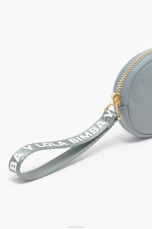 Bimba Y Lola найлоново овално портмоне за монети аквамарин аксесоари 28R6R976