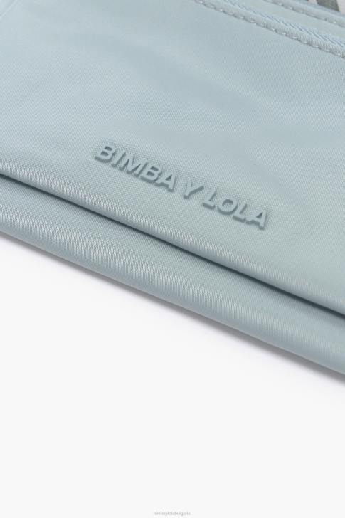 Bimba Y Lola найлонова двойна чанта аквамарин аксесоари 28R6R978